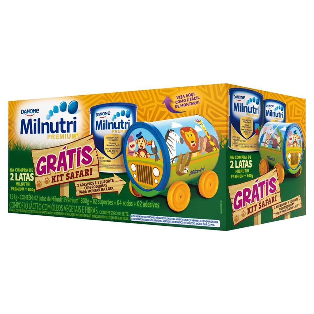 Kit Composto Lácteo Danone Milnutri 
