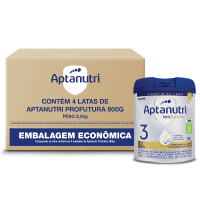 Aptanutri Profutura 3 800g - 1-3 anos - 4 Unidades