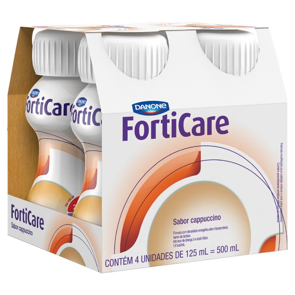 Forticare Cappuccino 4 unidades 125ml  cada
