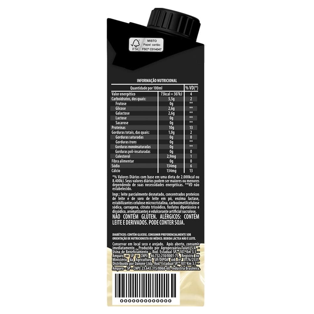 Bebida láctea YoPRO Baunilha 250ml