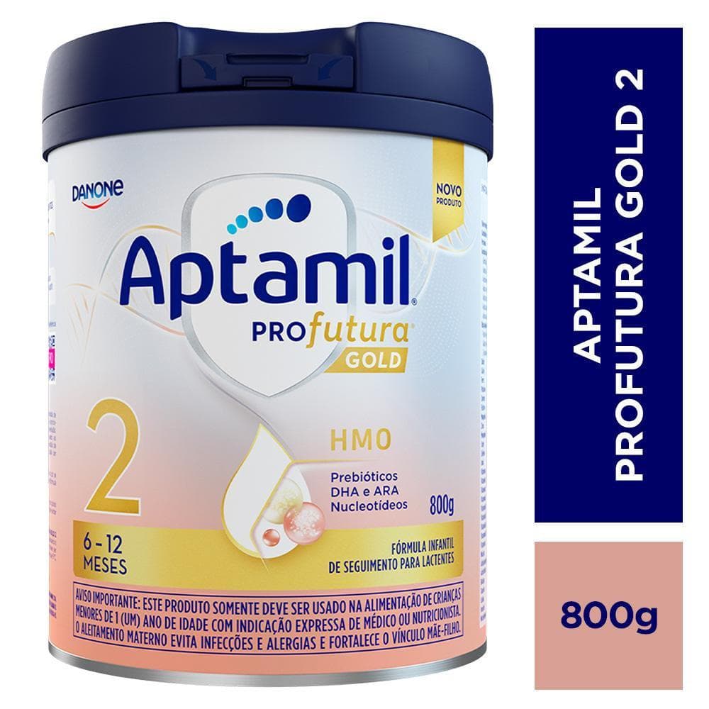 Fórmula Infantil Aptamil Profutura Gold 2 800g 6-12 meses