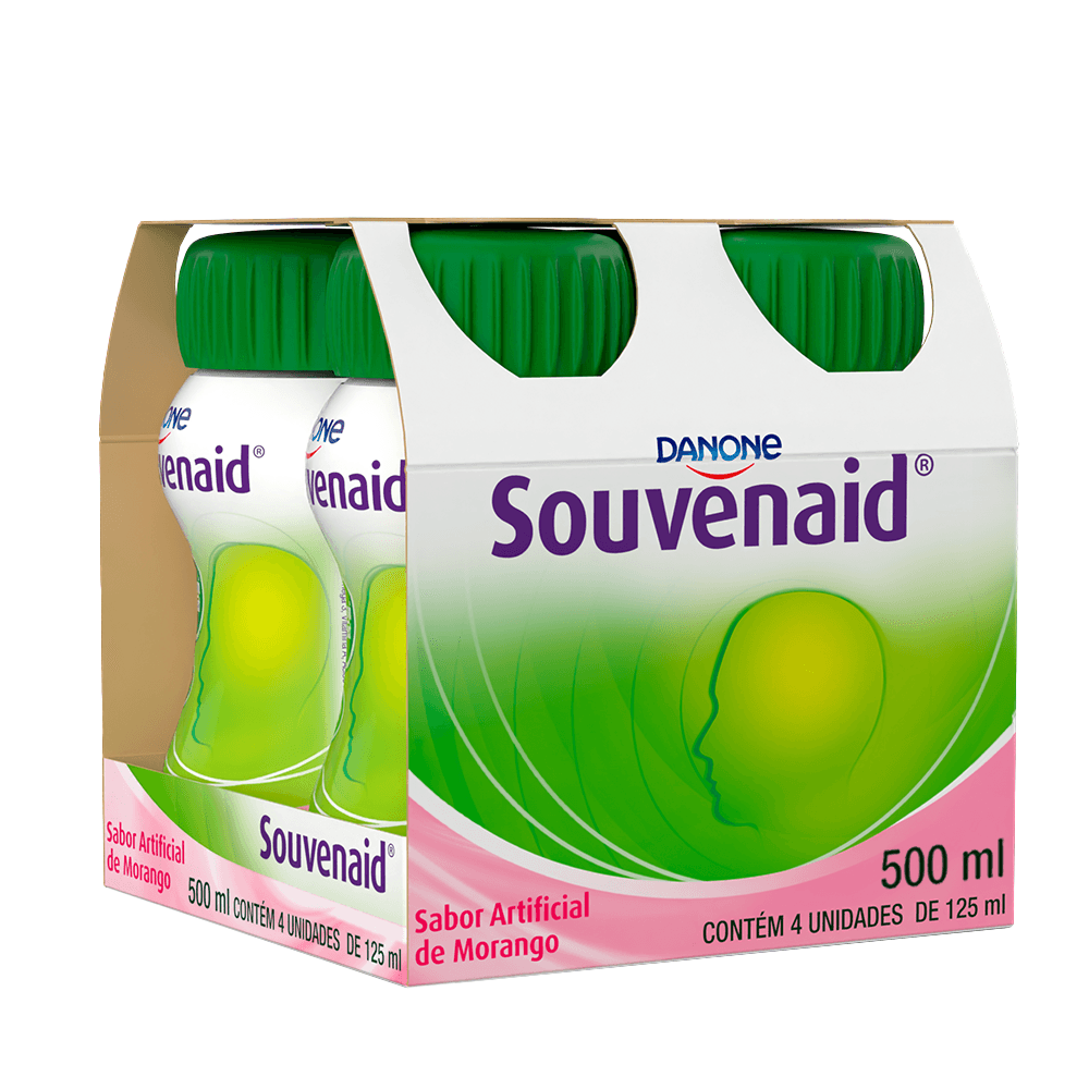 Souvenaid Morango Pack com 4 unidades