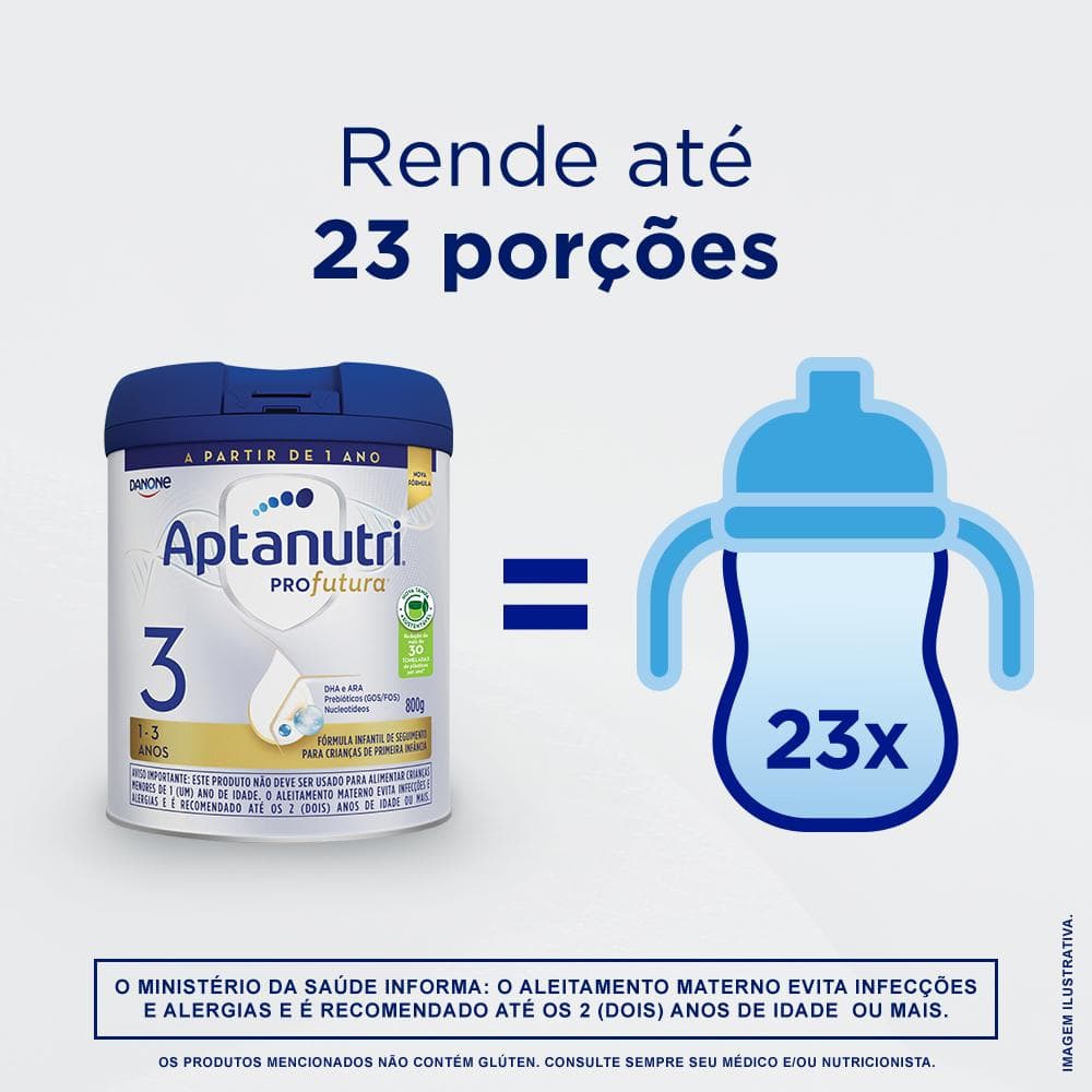 Aptanutri Profutura 3 800g - 1-3 anos | Mundo Danone