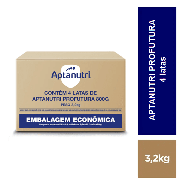 Aptanutri 3 Premium Pack com 4 unidades de 800g - 3,2kg