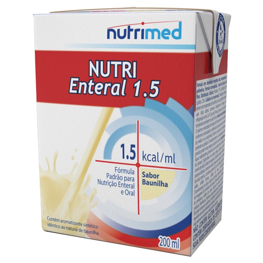 Nutri Enteral 1.5 kcal por ml 200ml Baunilha
