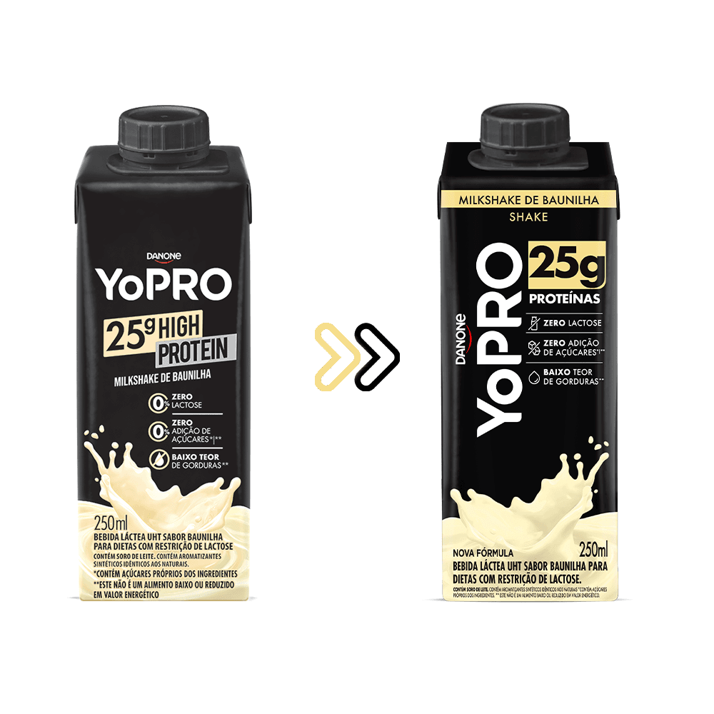 Bebida láctea YoPRO 25g Baunilha 250ml