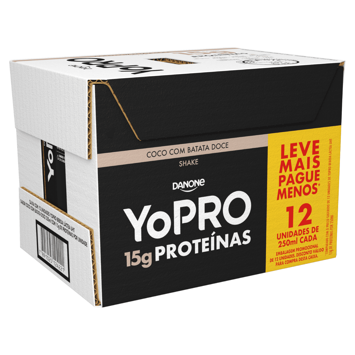 YoPRO 15g proteínas Pack 12 unidades Chocolate