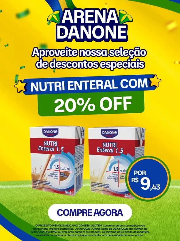 Confira Nutri Enteral em promoÃÂ§ÃÂ£o